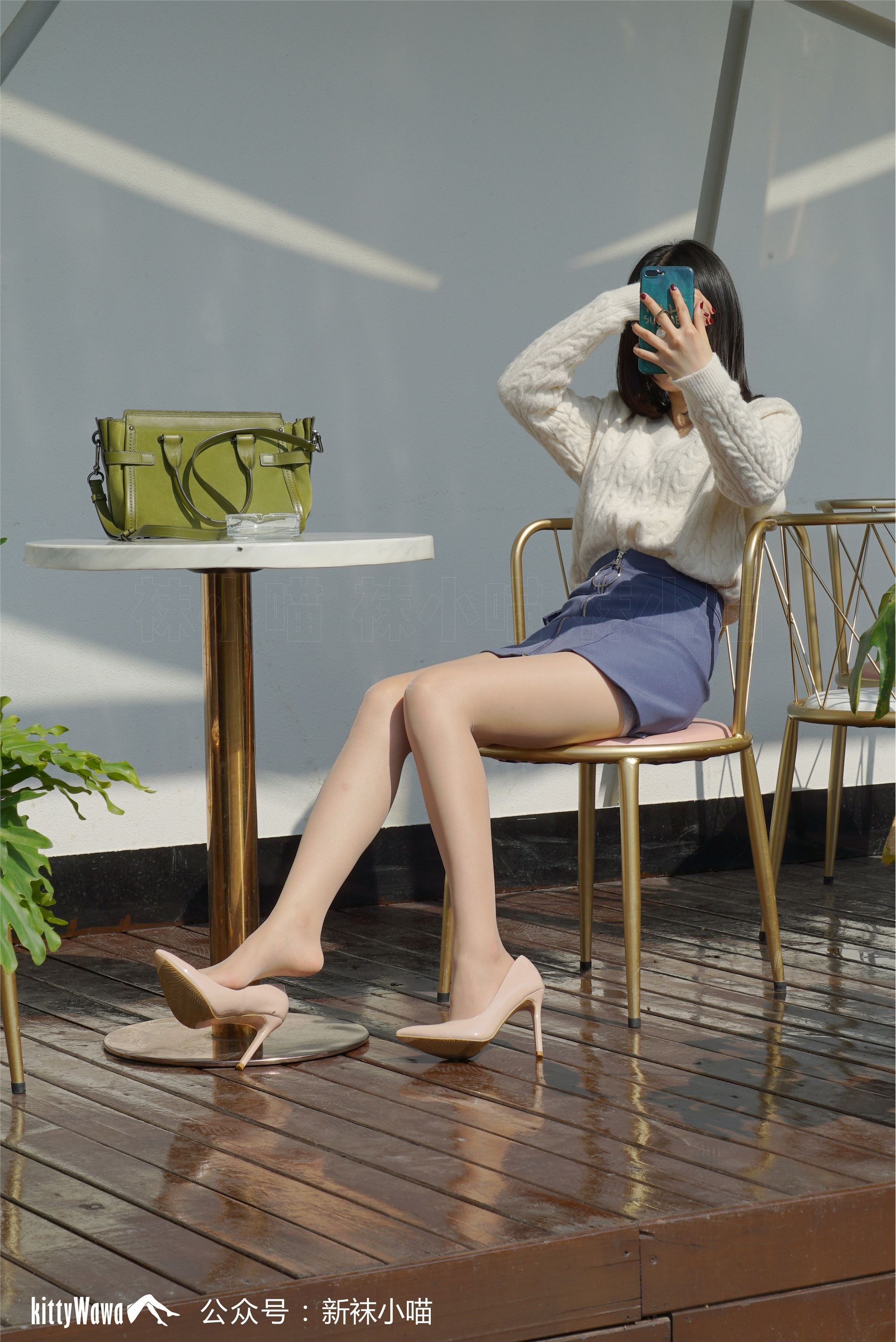 kittyWawa袜小喵故事集  KTS004 偶遇老同学